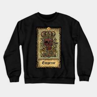 Emperor. Eternal Bones Tarot (Colorful) Crewneck Sweatshirt